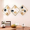 Ginkgo Leaf Wall Art (Gold & Blue)